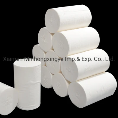 Factory Wholesale Cheap Custom Printed Embossed Core Soft Eco Household 12 Rolls Tissue Paper