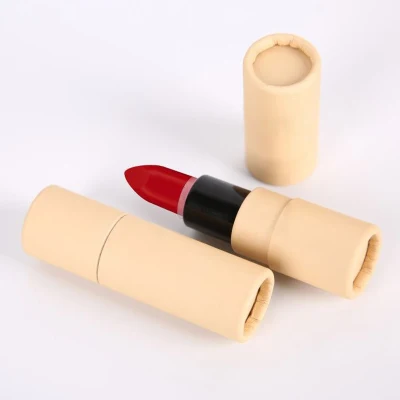10ml 30ml 50ml Cosmetic Packaging Recycled Kraft Cardboard White Brown Black Paper Tube for Essential Oil Bottle