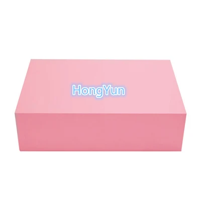 Embalaje a medida A4 Rosa magnética de la caja de regalo una caja de presentación con inserto de cartón para embalaje de la Botella de Perfume