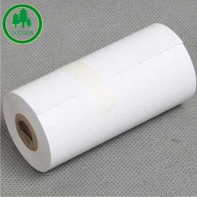 Flexografía Stock A6 impresora térmica 500PCS Waybill Waterproof Thermal Shipping Etiqueta adhesivo papel térmico