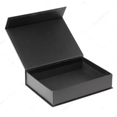 <a href='/caja-de-carton/'>Caja de cartón</a> en forma de libro magnético en color para el embalaje de regalo con Logo Caja de cartón Caja de regalo de papel