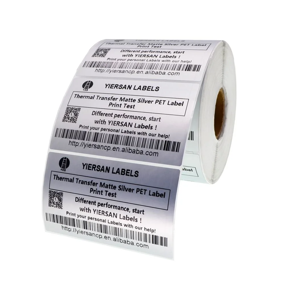 New Carton Waterproof Zhengshuo OEM Shanghai Pressure Sensitive Jumbo Rolls Blank Label