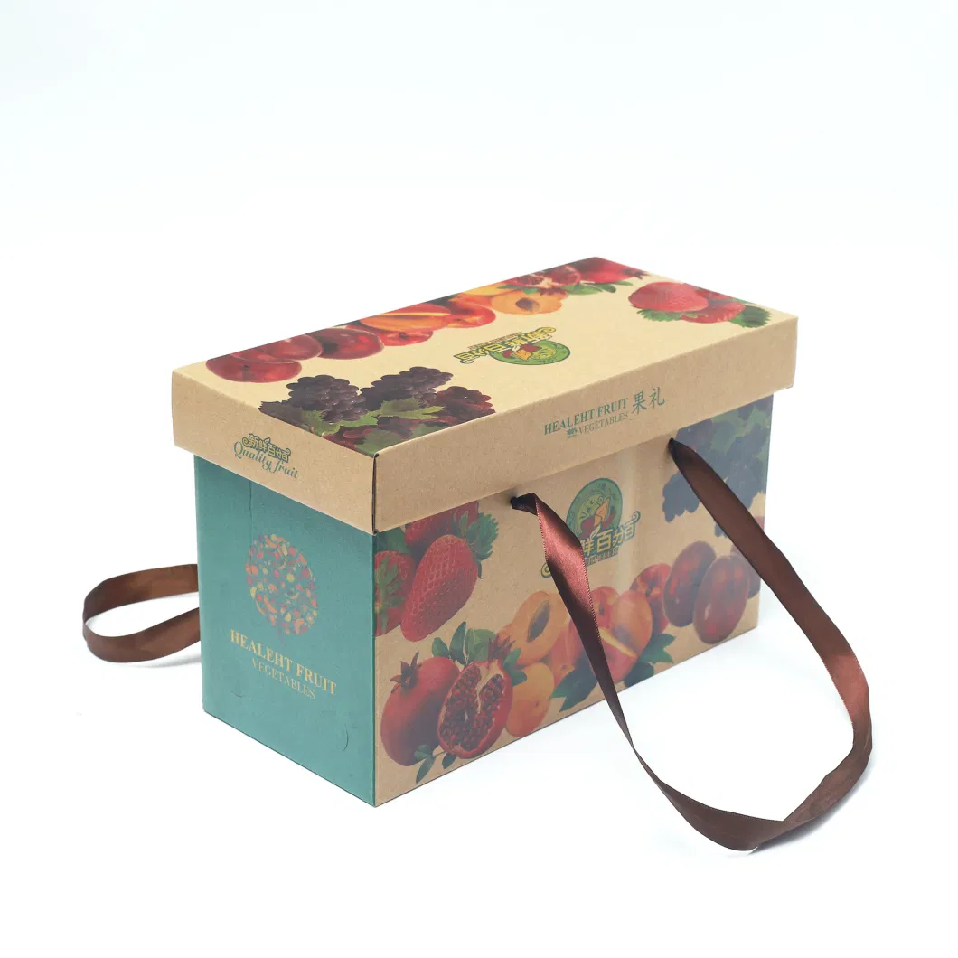 Eco-Friendly Corrugated Cardboard Paper Packaging Box Blind Box Large Carton Box with Handle