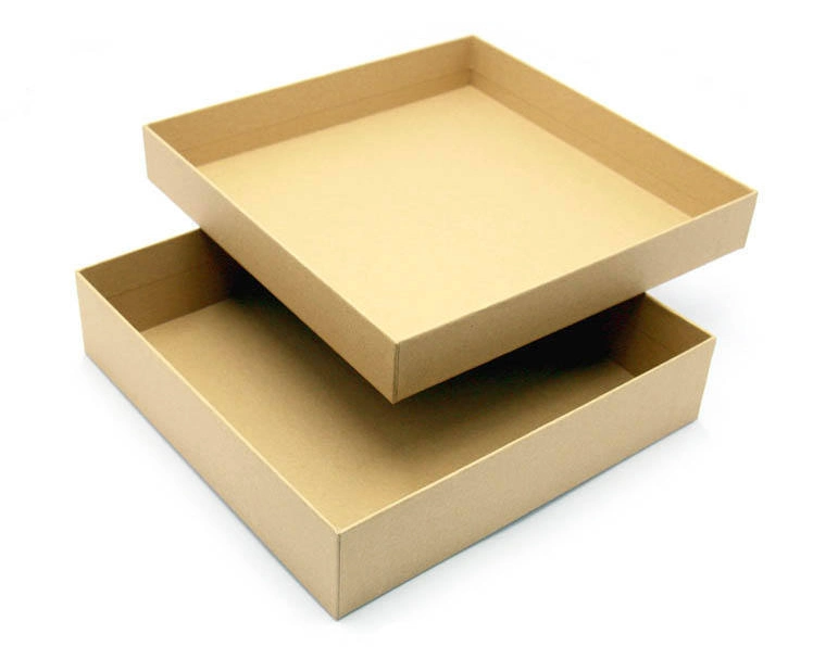 Free Custom Logo Recycling Small Gift Box Lid Kraft Paper