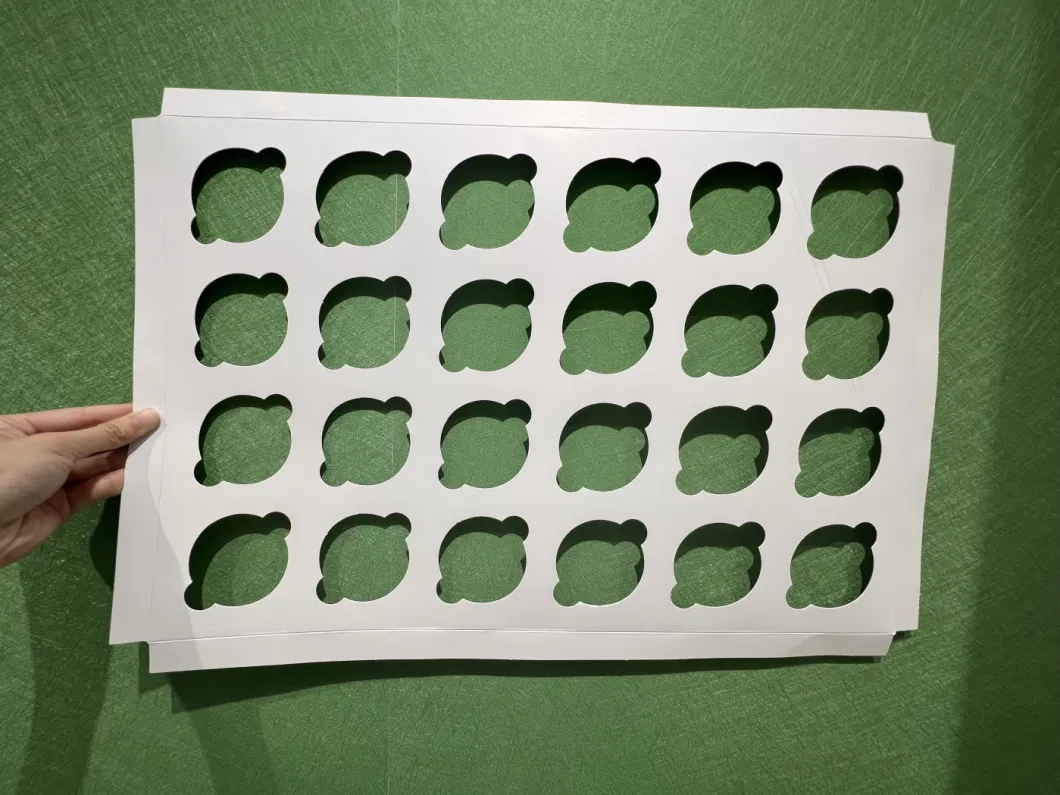 White Baking Box, Window Cake Box for One Cup