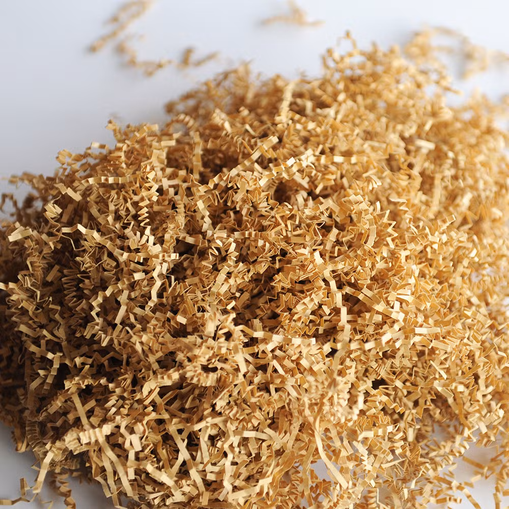Decorative Crinkle Cut Shredded Shred Paper Raffia Filler for Gift Wrapping Box Basket Filling