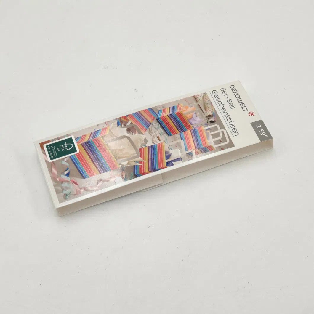 Customized Printed Products/Boxes Paper Sleeve Cardboard Envelope