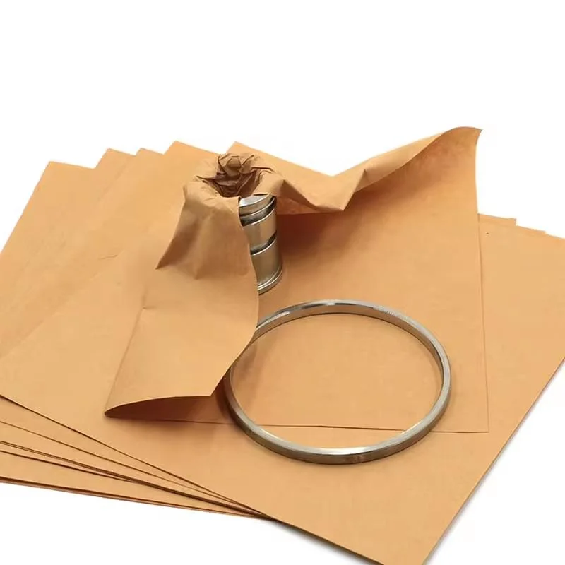 Vci Wrapper Kraft Paper Antirust Vci Paper for Black Metal Products Metal Corrosion Prevention Antirust Rustproof Vci Wrap