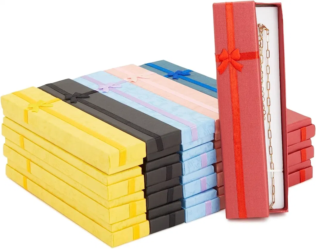 Wholesale Jewelry Gift Box for Necklaces Bracelets Custom Design Packaging Box