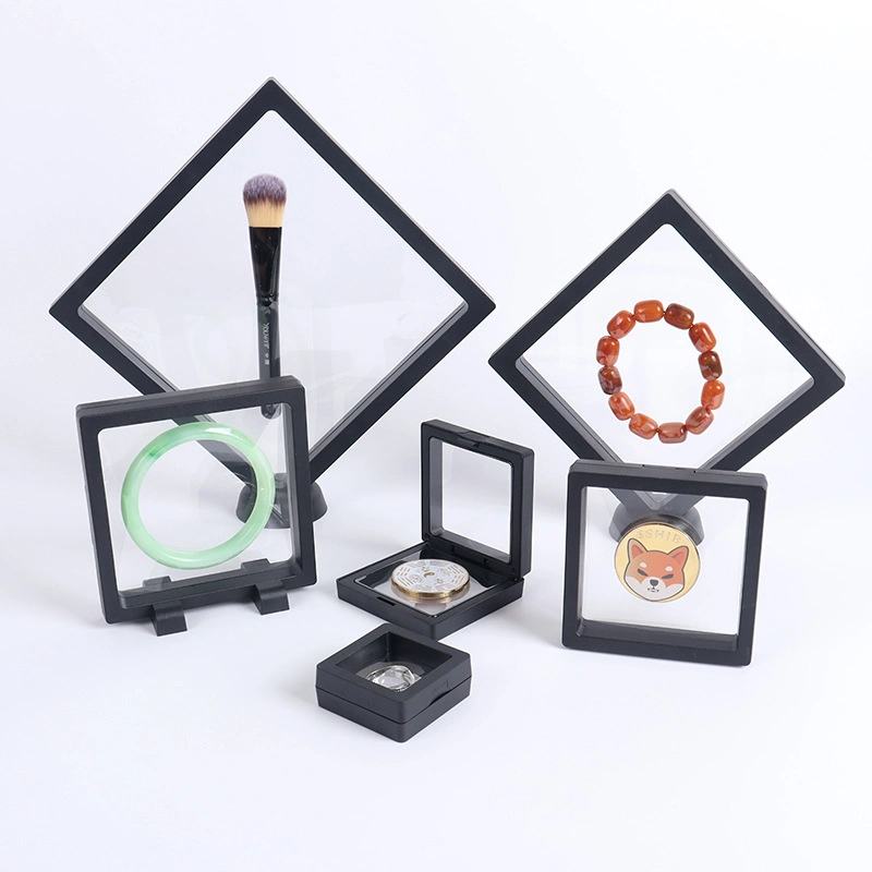 Jewelry Zipper Box Luxurious Boxes Jewelry Zipper Travel Case Simple PU Leather Earrings Jewellery Storage