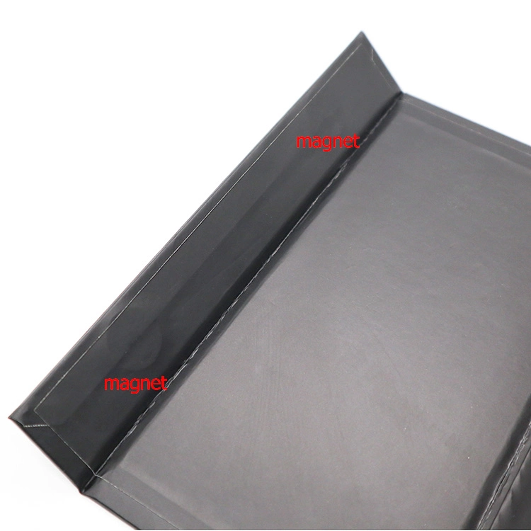 Luxury Matte Black Gifts Package Custom Printed Flip Top Cardboard Box with Magnetic Lid
