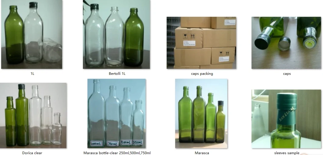 Wholesale 1/2/3 L Glass Jar California Beer Wine Bottle Large Capacity Glass Olive Oil Bottle Packaging with Handle