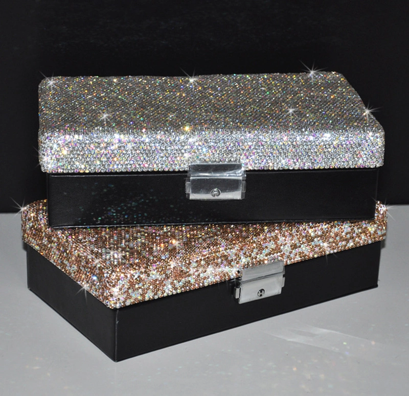 Ea367 Travel Portable for PU Leather Logo Ring Storage Set Custom Jewelry Boxes Luxury Empty Organizer Bracelet Necklace Box