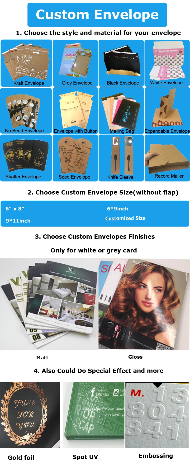 Custom Recycled Kraft Paper Rigid Photo Mini Do Not Bend Envelopes Printed Cardboard Mailer Stay Flat Envelope for Packaging