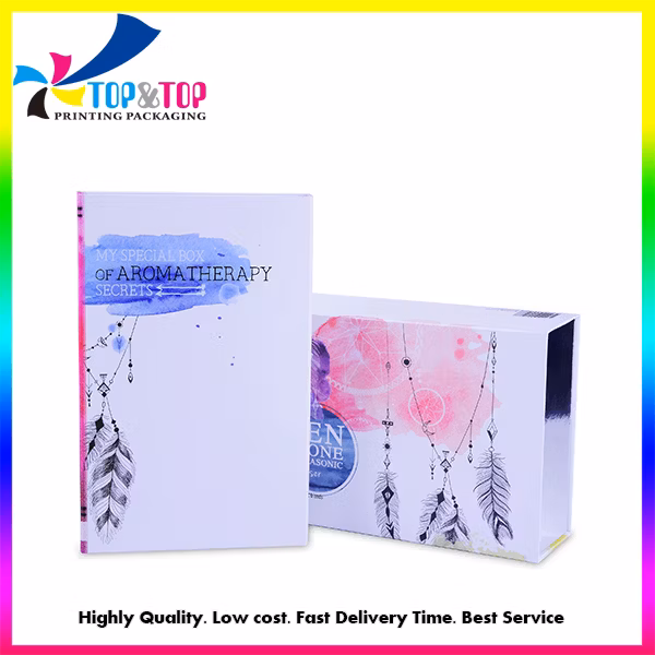 Custom Foldable Magnetic Closure Cardboard Flip Top Gift Box Manufacturer