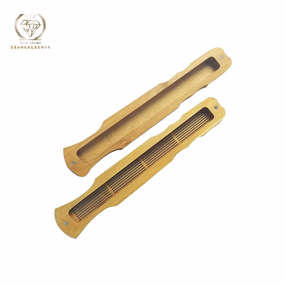Custom Bamboo New Design Incense Burner Gift Box Packaging for Home Living Room Religion