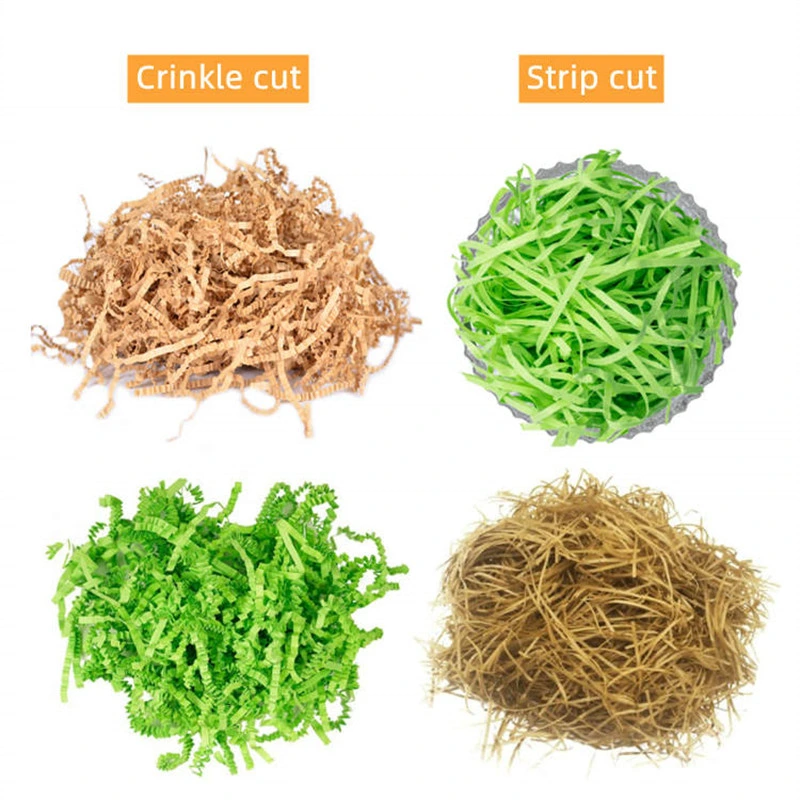 High Quality Crinkle Strip Cut Crinkle Paper Shredder Grinding Raffia Crinkle Shredded Cut Machine for Filling Gift Boxes