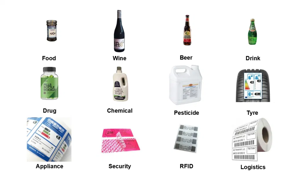 Custom Blank Adhesive Thermal Transfer Paper Roll Sticker Label
