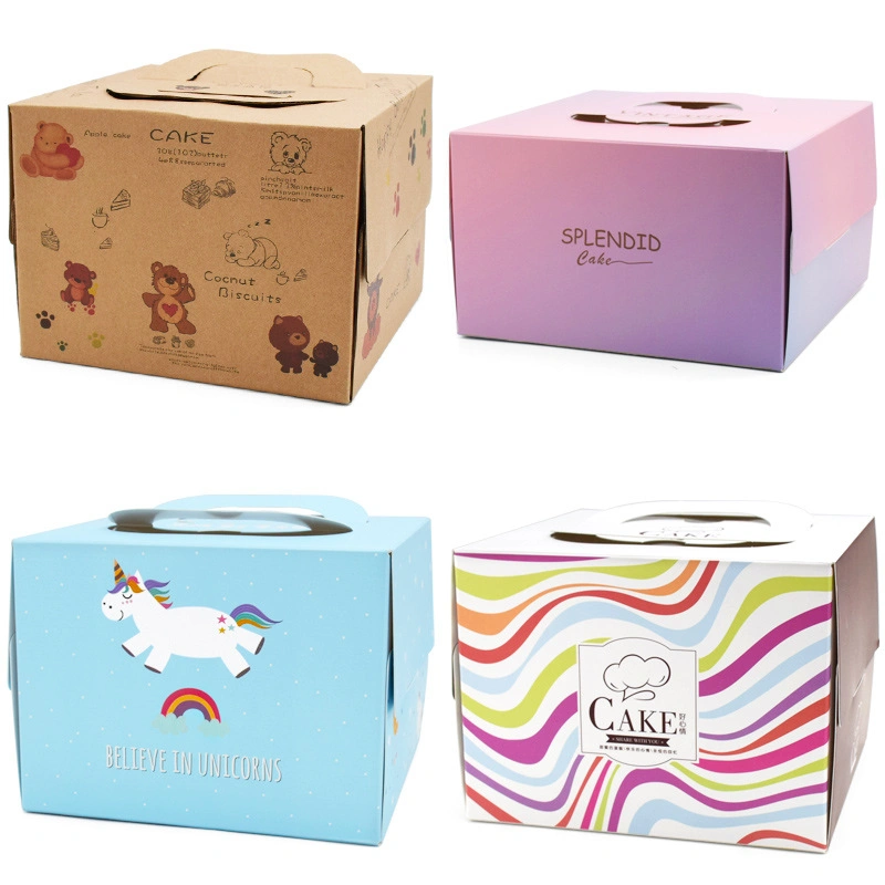 Disposable Plastic Cake Container Boxes for Cup Cake Clear Gift Pastry Packaging Round Swiss Roll Custom Transparent in Bulk