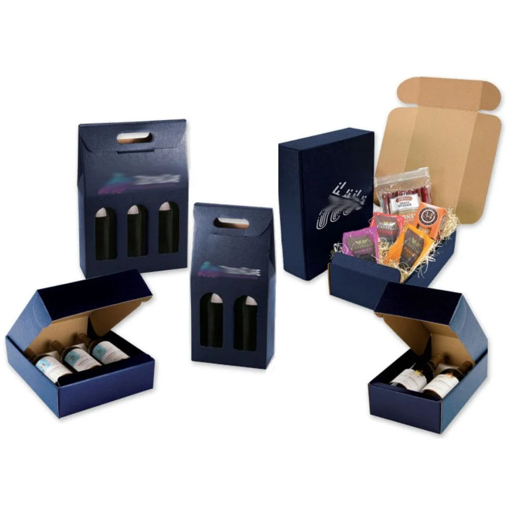 Custom Red Wine Glass Box 3 Bottle Packaging Gift Beer Carton Luxury Shipping Paper Cardboard Wine Boxes