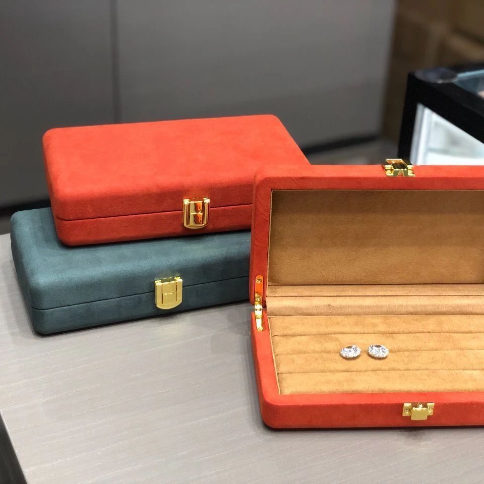 Good Price Custom Logo PU Leather Joyero Travel Jewelry Box Organizer Personalized Gift Case Jewellery Boxes