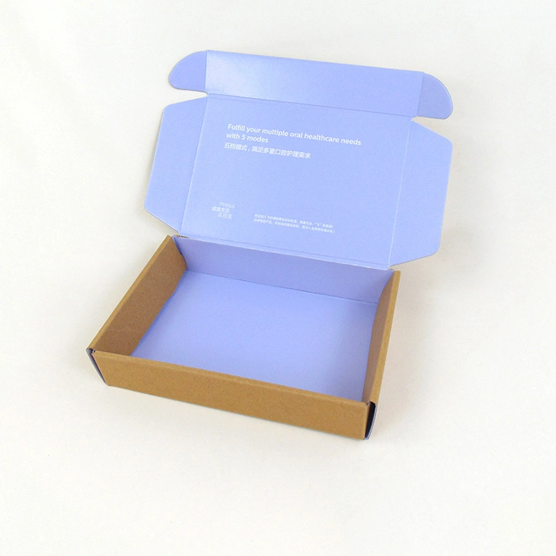 Strong Black Brown White Kraft Corrugated Cardboard Single Double Wall Paper Box Mailer Packaging Postal Shipping Box