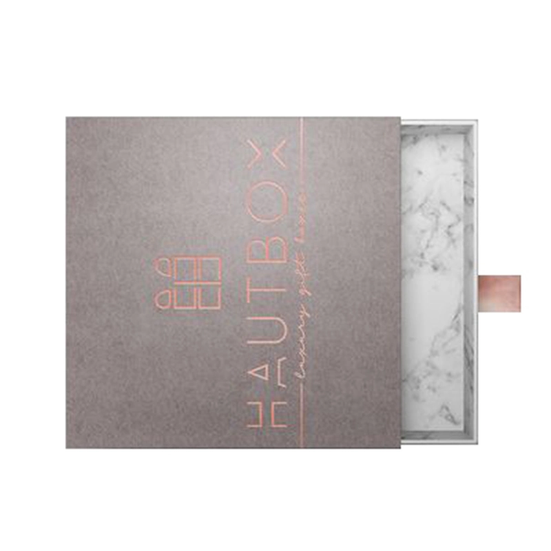 Custom Logo Personalized Foldable Cardboard Folding Black Paper Packaging Luxury Gift Box