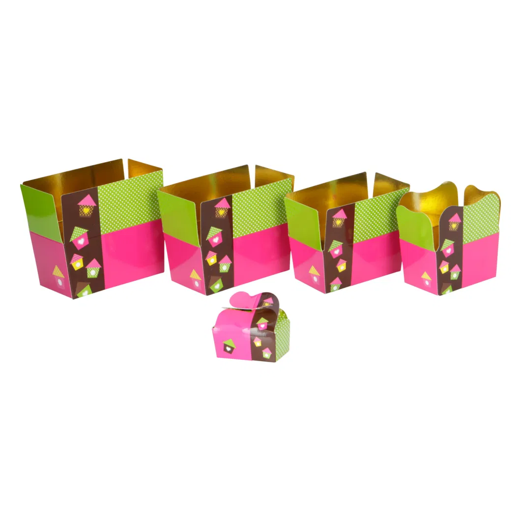 Food Grade Factory Price Wholesale Bulk Chocolate Packing Boxes Candy Truffles Paper Gift Packaging Birthday Wedding Valentines Favor Gold Card Custom Boxes
