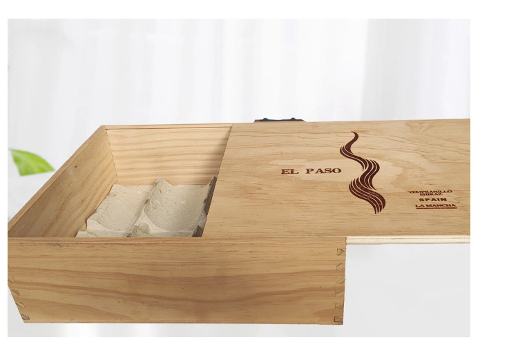 Shock-Proof Packaging of Two Red Wine Gift Boxes