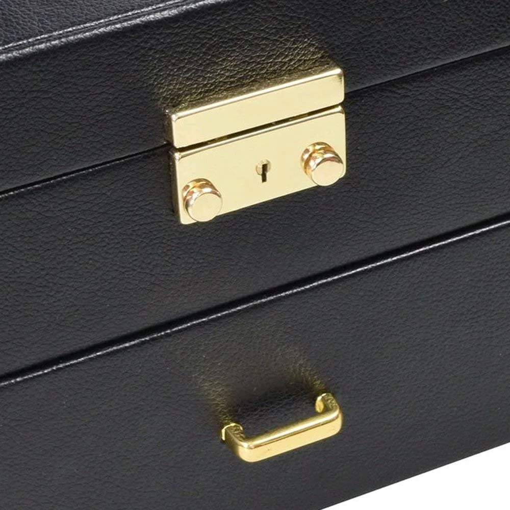 Luxury Mens Personalized Custom Leather 20 Slot Watch Box
