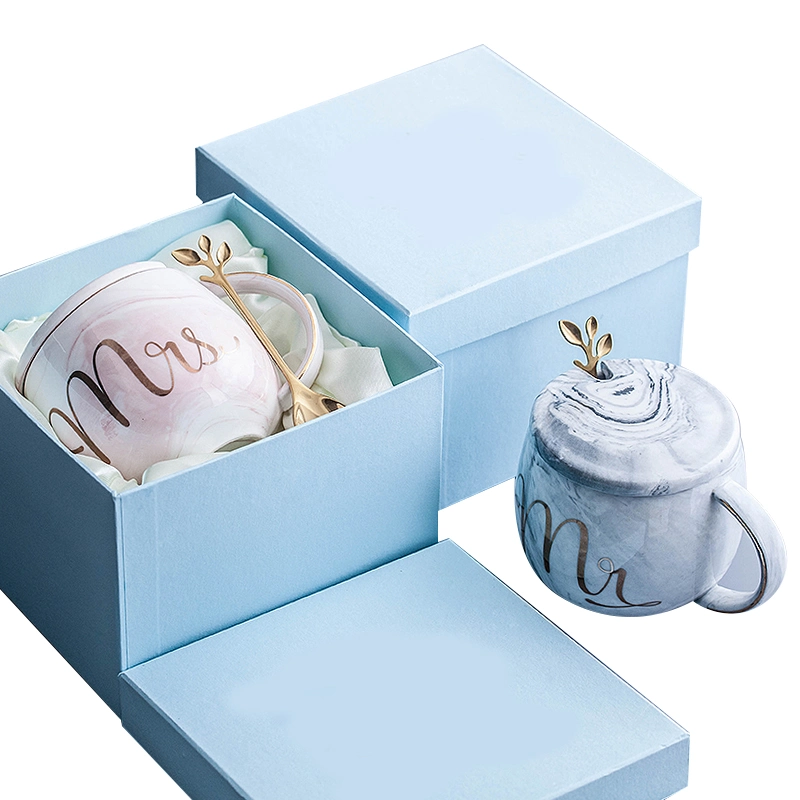 Custom High Quality Gift Cardboard Box with Mug Cup Packaging Box