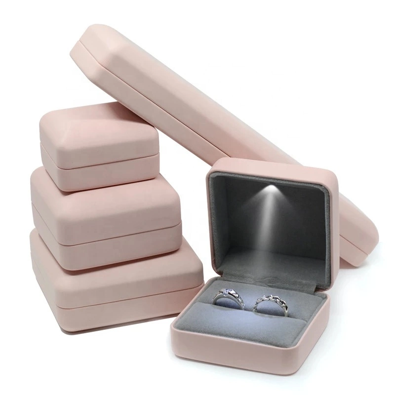 Luxurious LED Jewelry Box with Personalized Color Options