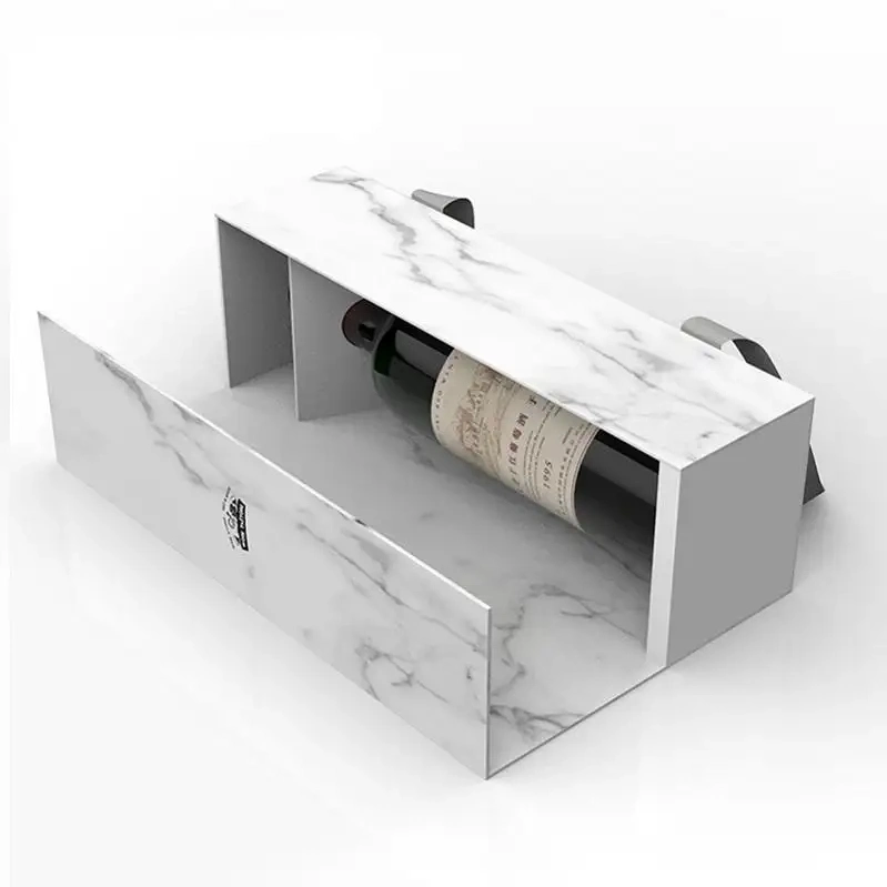 Personalized Customized Wine Whisky Gift Box Wedding Cardboard Wine Packaging Boxes