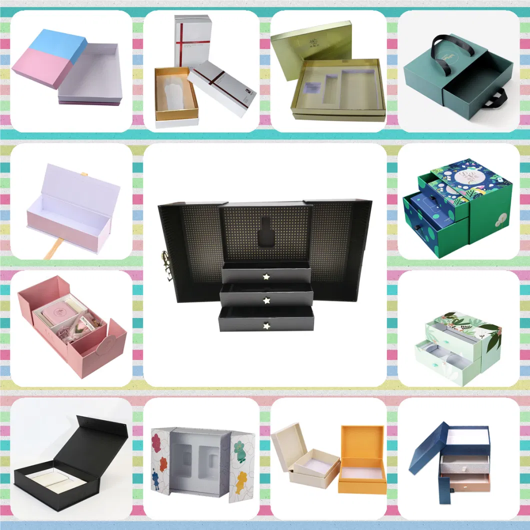 Colorful Paper Box Cartoon Packaging Box Cardboard Brown Kraft Paper Packing Box