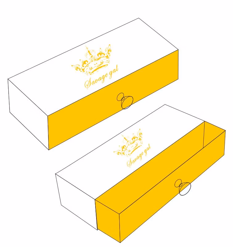 Foldable Packaging Cardboard Boxes Large Magnet Lid Flip Folding Magnetic Gift Box