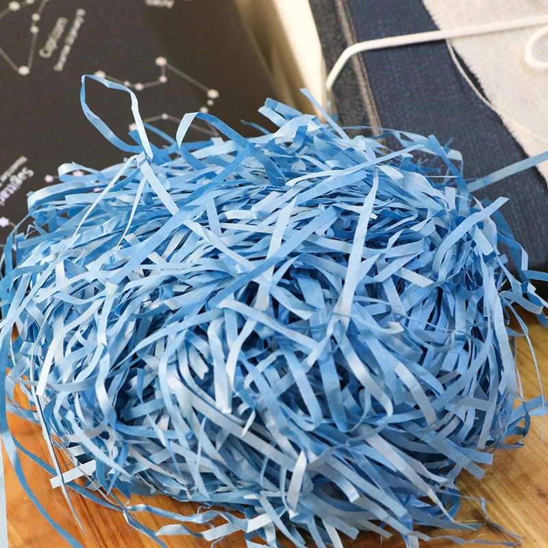 Raffia Paper Wrapping Gift Box Wedding Candy Box Filling Shredded Paper