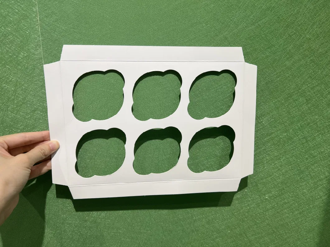 White Baking Box, Window Cake Box for One Cup