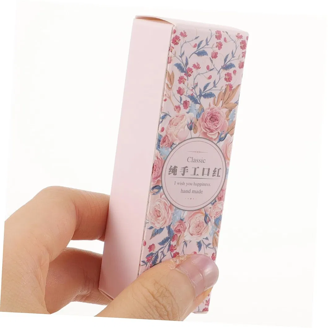 Custom Design Packing Box for Gifts Bulk Lip Gloss Paper Lipstick Box Tube Packaging Box