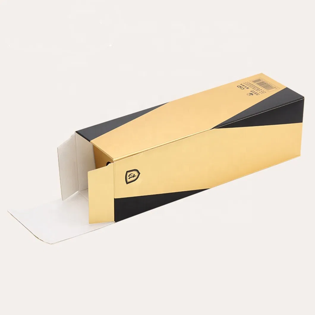Custom Corrugated Paper Packaging Single Red Wine Bottle Gift Presentation Case Boxes Wholesale Retail Bulk