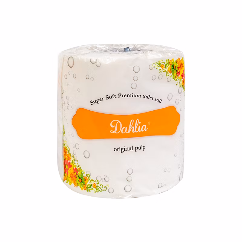 Tree Free Eco-Friendly Bamboo Toilet Paper Roll 3-Ply with Plastic Free Packaging Septic Safe Biodegradable Bath Tissue
