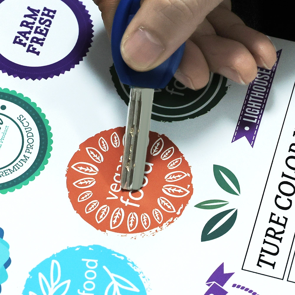 Waterproof Label Sticker Paper Logo Label Self-Adhesive Matte Label Paper Sbosto