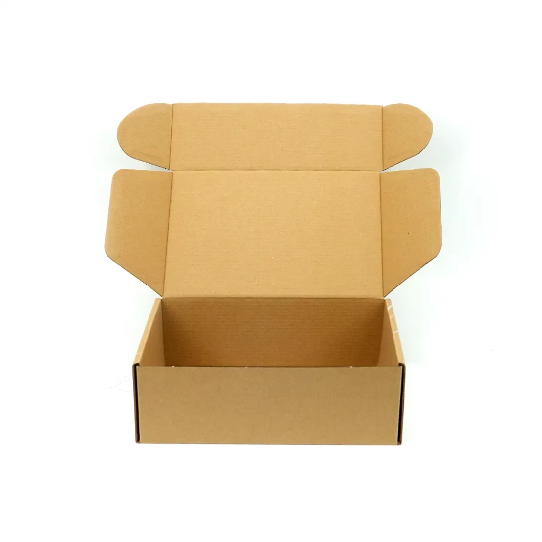 Custom Kraft E-Flute Cardboard Moving Corrugated Box Large Mailing Carton Shipping Box