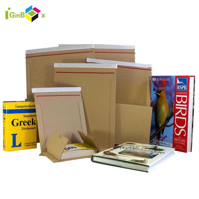 Simple Design Logo Printed Clothing Wrapping Paper Envelope Mail Bag Cardboard Envelope