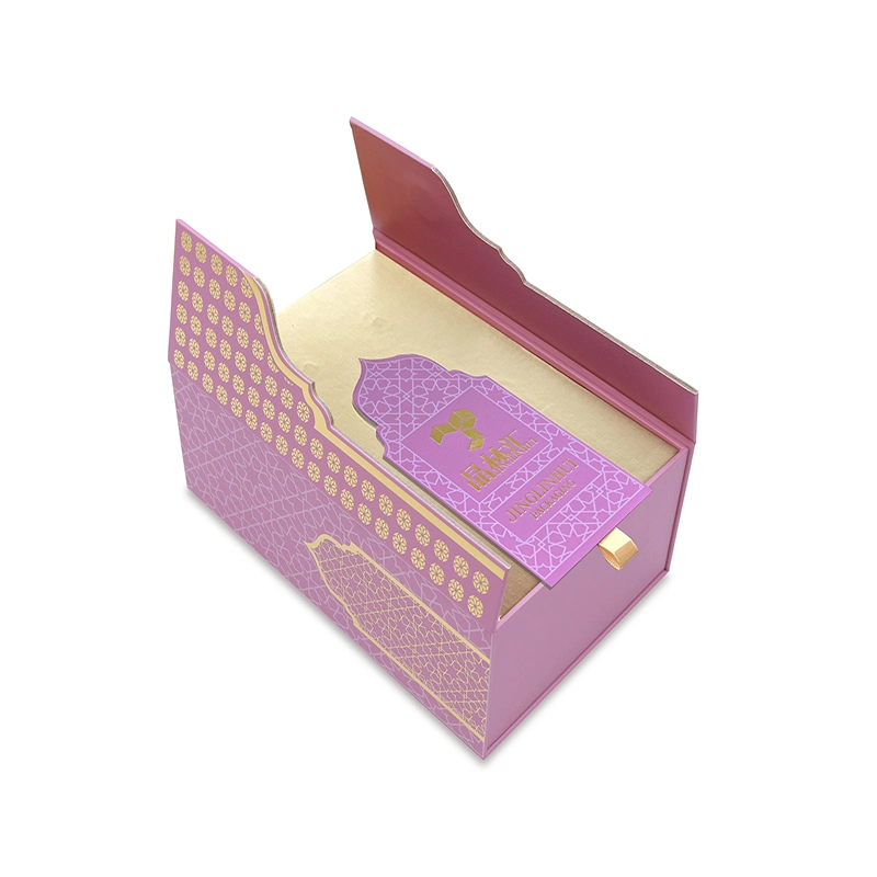 Custom Logo Leather Jewelry Box Ring Earring Personalized Perfume Storage Box