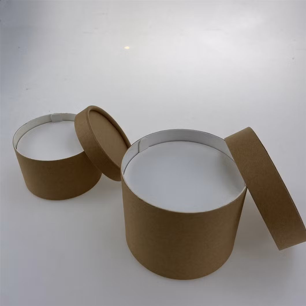 Custom Cardboard Lid and Base Gift Case Cylindrical Box