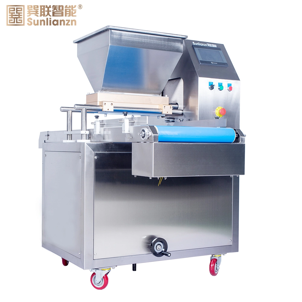 Save Labor Cost Full Automatic Cup Cake Making Machine Mascarpone Chiffon Cake Depositor Machine Lunch Box Cake
