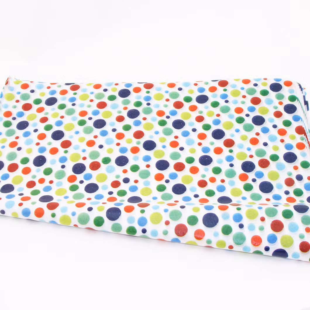 Colorful Sheet Custom Gift Wrapping Packaging Kraft Tissue Paper Eco Friendly Flower Wrapping 20sheet/Pack