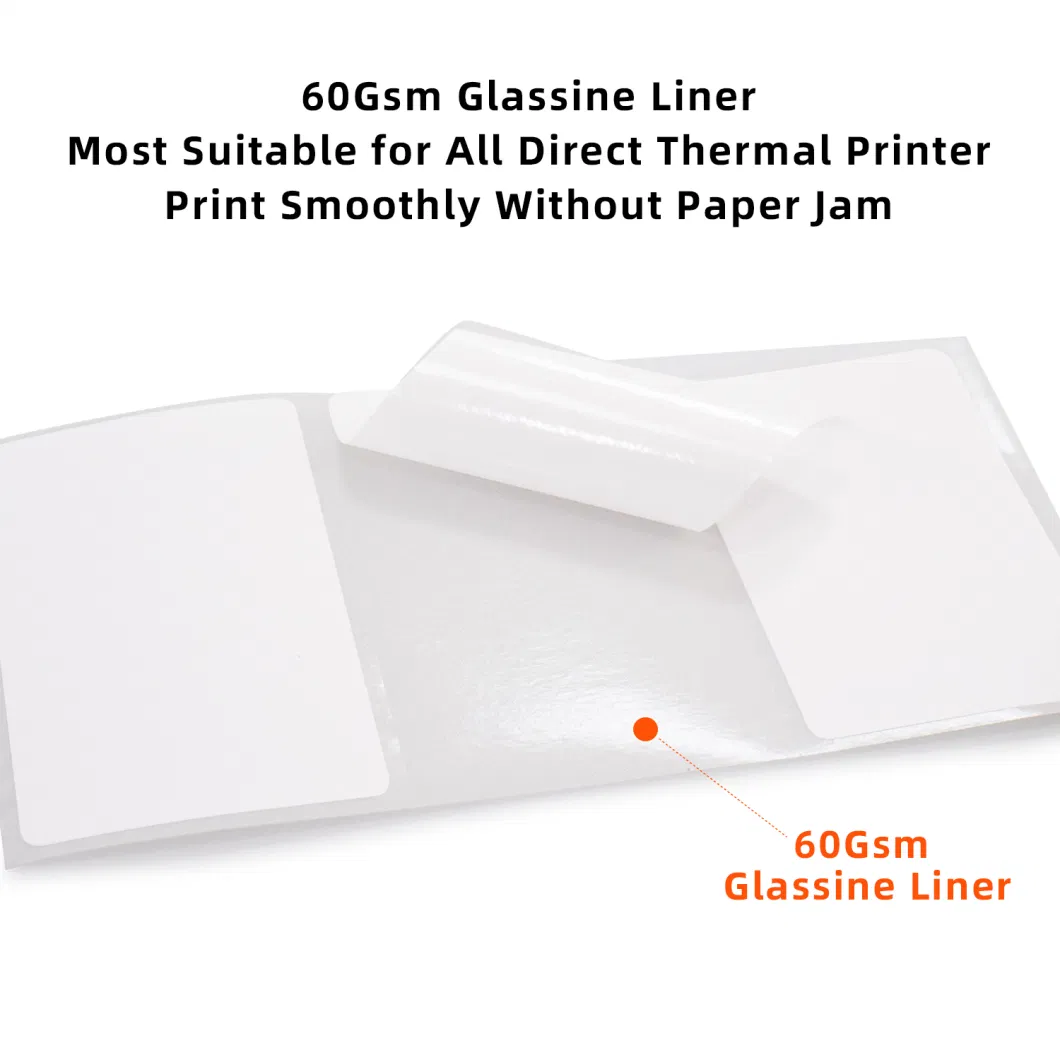 A6 100*150*500PCS Thermal Label Waterproof Thermal Waybill Shipping Sticker Label Paper