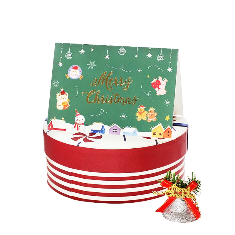 China Custom Handmade Christmas Gifts Greeting Cards Paper High-Quality Cardboard Packaging Envelope for Business Clients