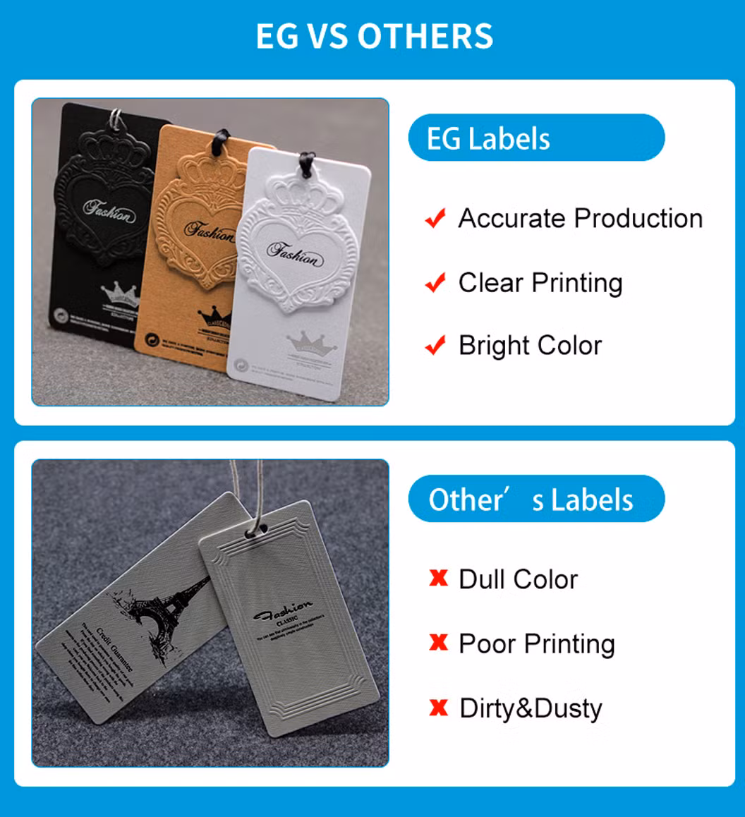 Custom Clear Round Stickers, Kraft Paper Tag